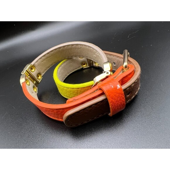 BCBGMaxAzria Colorblock Wrap Bracelet - Picture 6 of 8